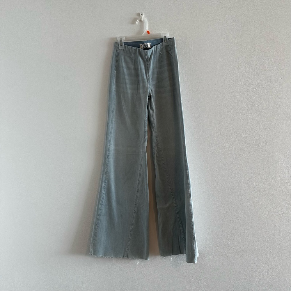Free People Pull On Flare Jeans Venice